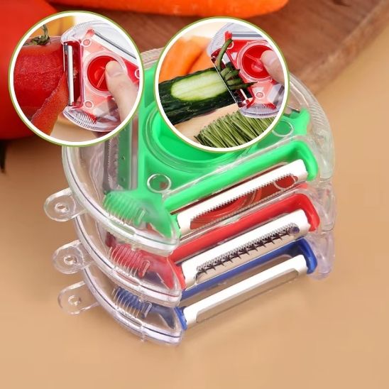 Éplucheur légumes 3 en 1 - WOWBRAVO