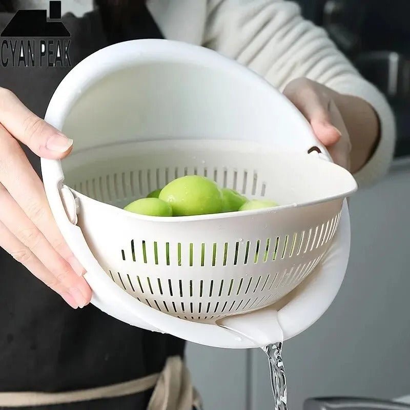 panier de lavage rotatif - WOWBRAVO