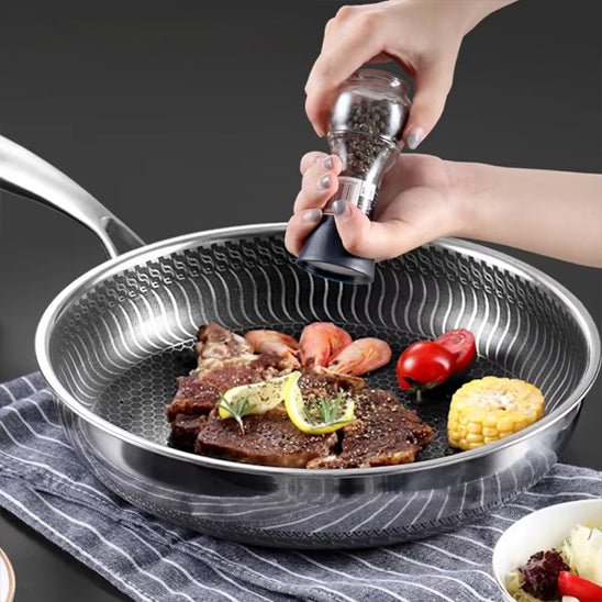 poĂȘle en inox - WOWBRAVO