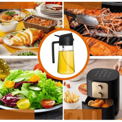 Pulvérisateur d'huile de cuisson - WOWBRAVO