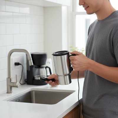 Bouilloire de voyage | Compacte Express - WOWBRAVO