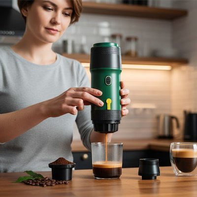 Machine à café portable | Premium - WOWBRAVO