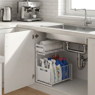 Organisateur placard cuisine | Modulable - WOWBRAVO