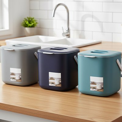Poubelle de cuisine | Design Silencieux - WOWBRAVO