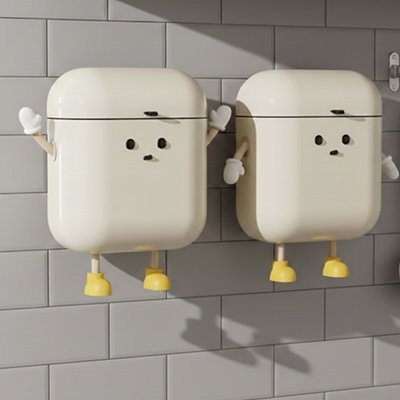 Poubelle murale | Compact Élégance - WOWBRAVO