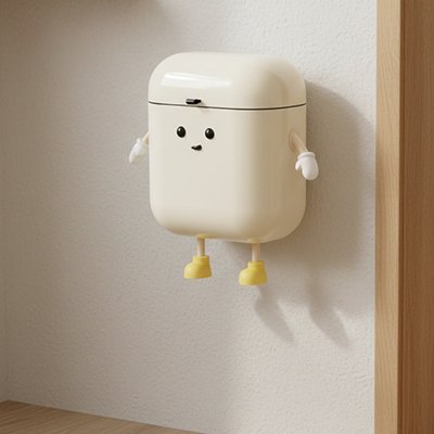 Poubelle murale | Compact Élégance - WOWBRAVO